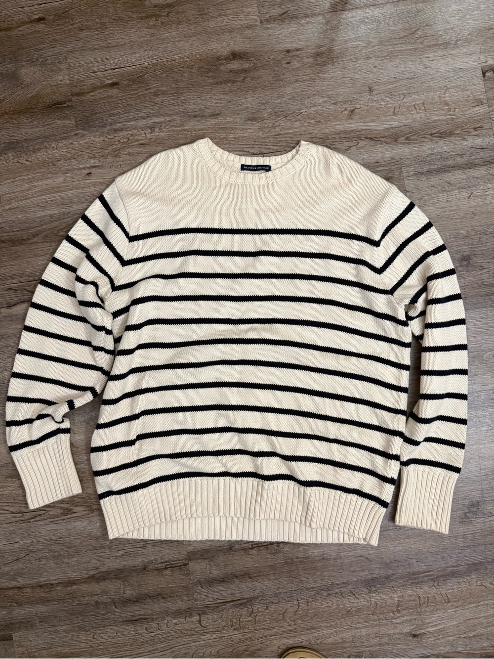 Brandy Melville • Oversized Striped Knit Sweater